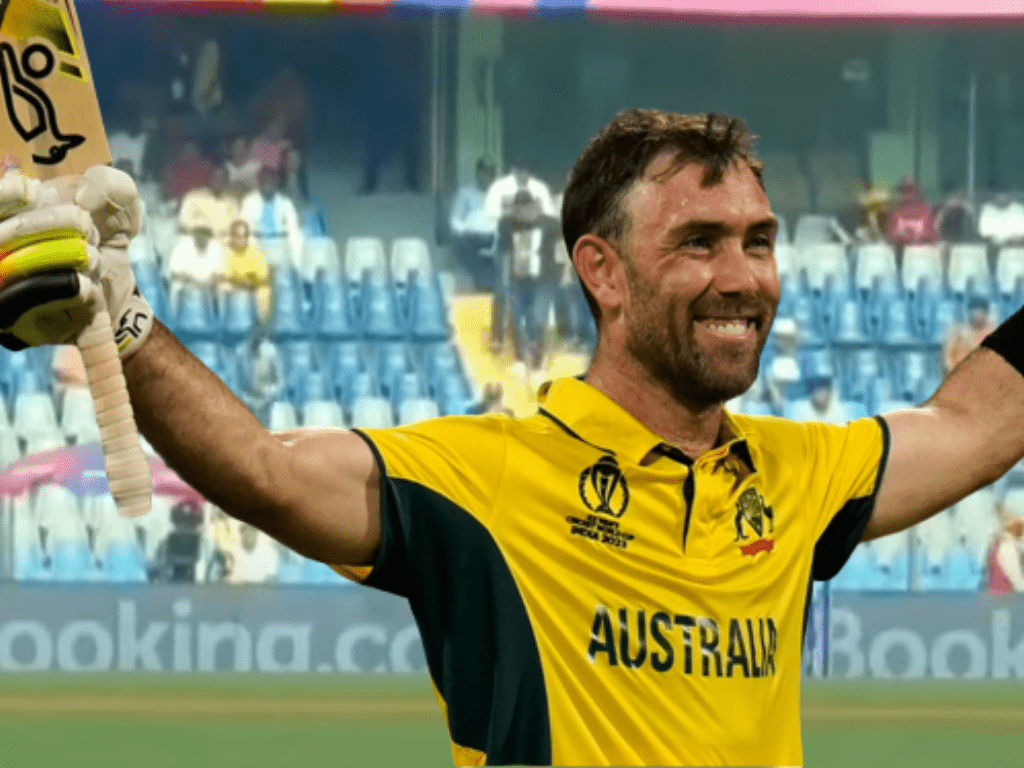 Glenn-Maxwell AFG vs AUS : Limping Glenn Maxwell hit six sixes while standing, the most courageous innings in the history of world cricket.,Know how he single-handedly fell on 11 players