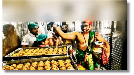 Tirupati Laddu push