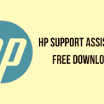 install HP Support Assistant